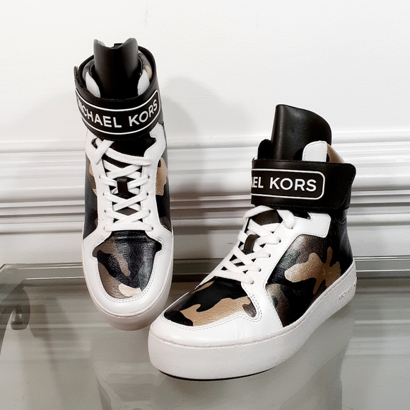 michael kors trent high top sneakers